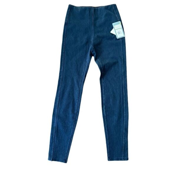 Lyssé Noho Denim Zip Legging Indigo Jeans XS NWT - Picture 2 of 6